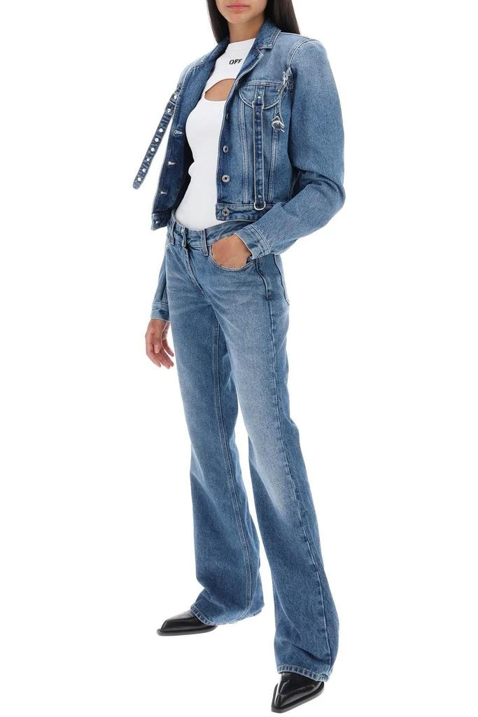 商品Off-White|Bootcut jeans,价格¥1562,第2张图片详细描述