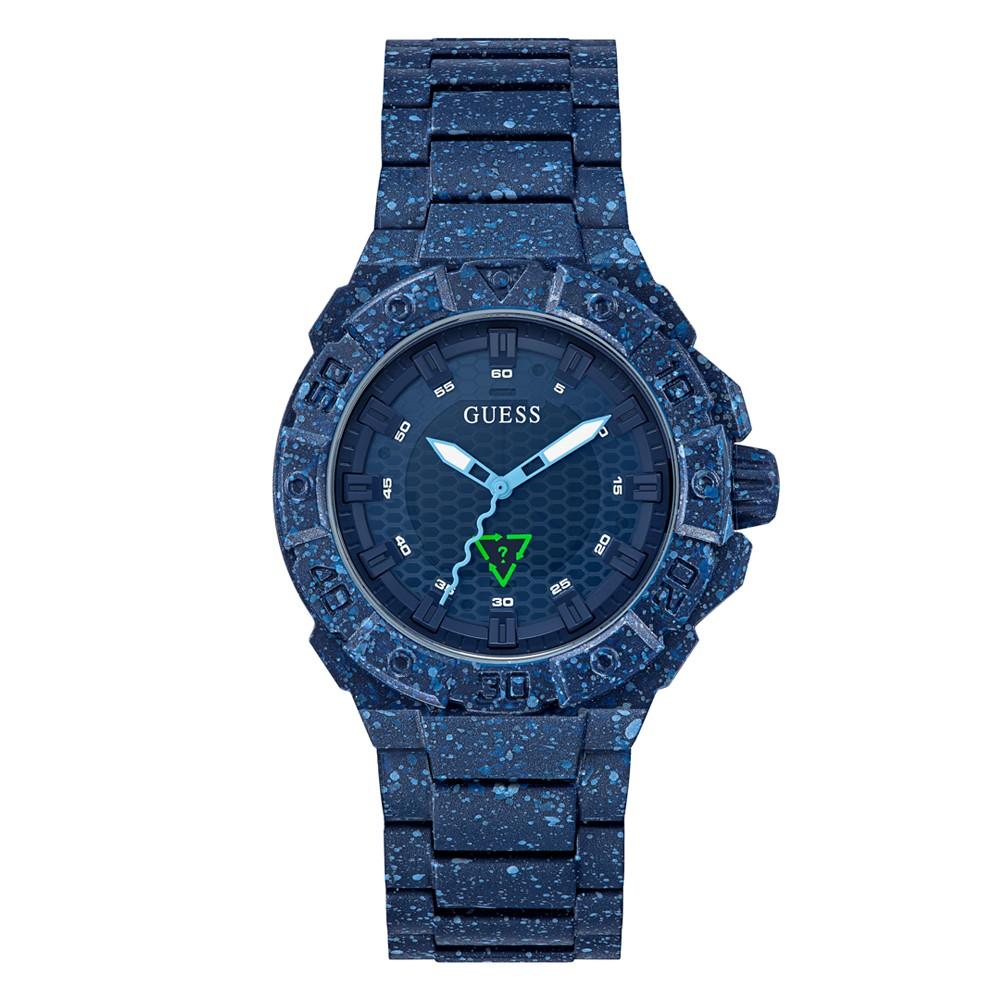 Men's Tide Ocean Navy Plastic Strap Watch 42mm商品第1张图片规格展示