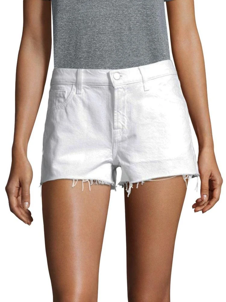 商品J Brand|Low-Rise Released Hem Shorts,价格¥873,第1张图片