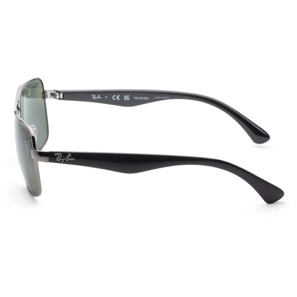 商品Ray-Ban|Ray-Ban Unisex Silver Square Polarized Sunglasses,价格¥596,第2张图片详细描述