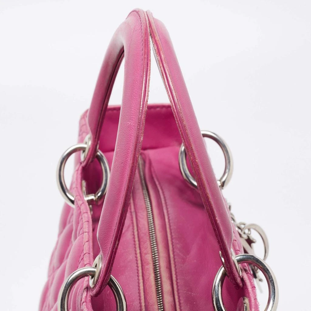 Dior Pink Cannage Leather Large Lady Dior Tote 商品