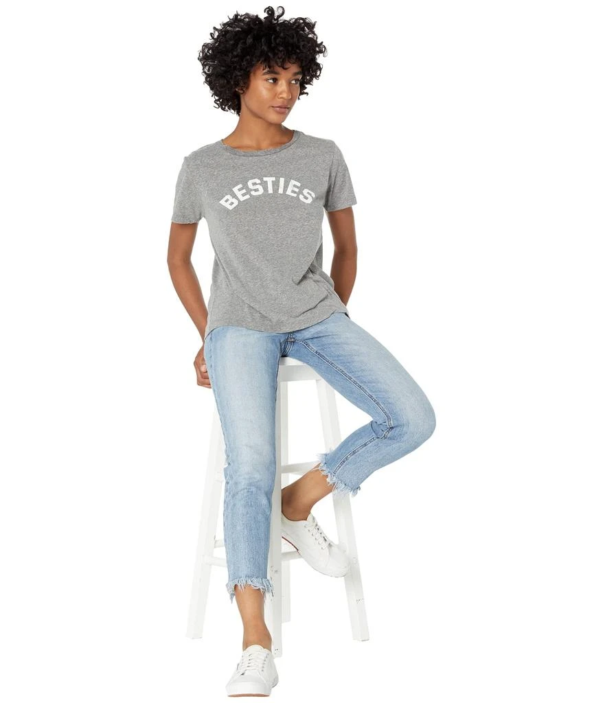 商品The Original Retro Brand|Bestie Short Sleeve Tri-Blend Perfect Tee,价格¥90,第4张图片详细描述