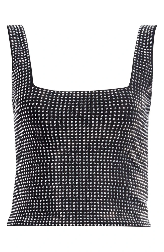 商品Good American|Crystal Embellished Tank,价格¥540,第3张图片详细描述
