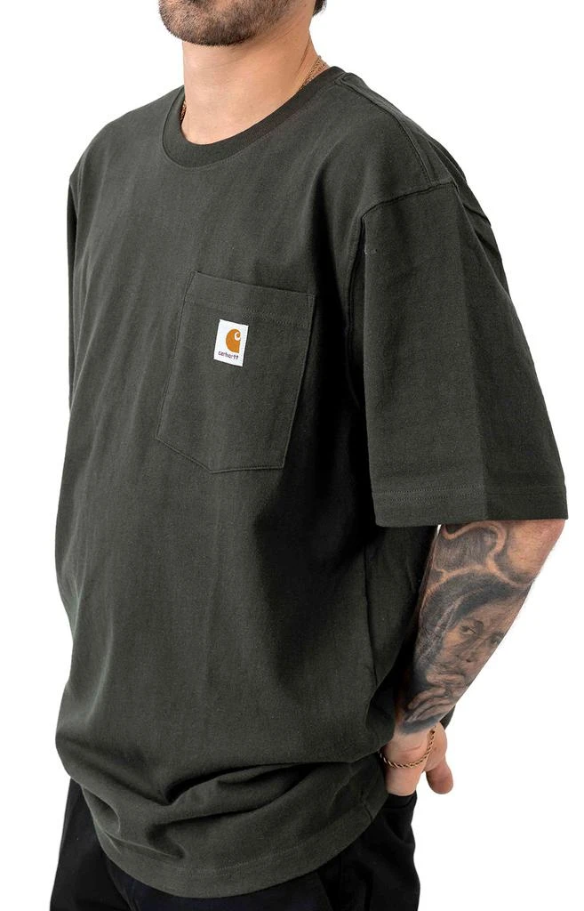 商品Carhartt|(K87) Workwear Pocket T-Shirt - Peat,价格¥157,第2张图片详细描述