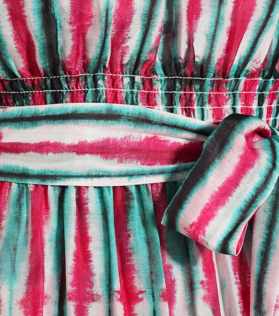 商品Diane von Furstenberg|Lexie扎染棉质混纺加长连衣裙,价格¥3391,第6张图片详细描述