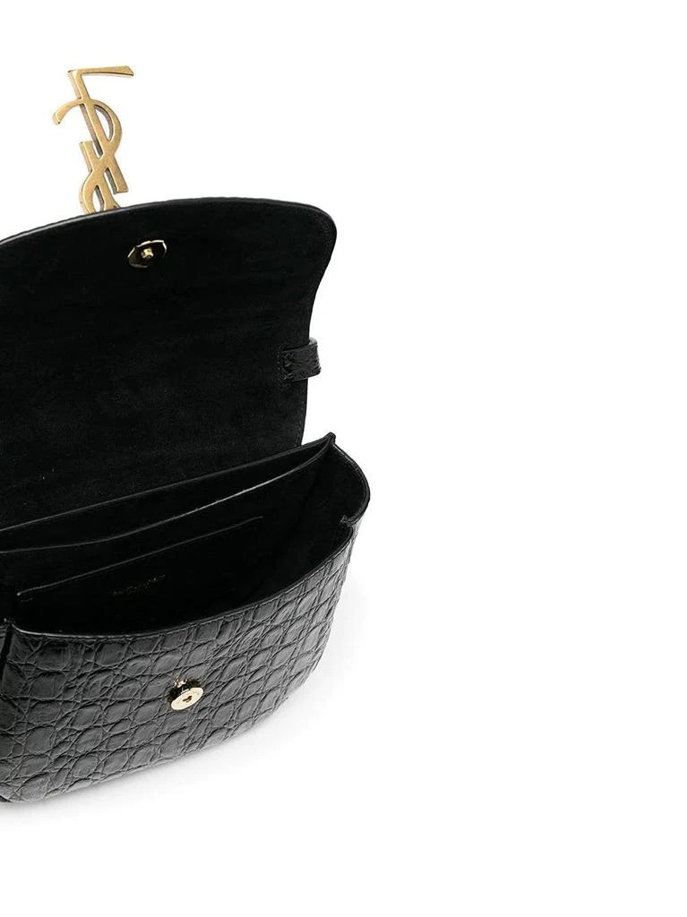 商品Yves Saint Laurent|Kaia Besace Embossed Crossbody Bag,价格¥12821,第3张图片详细描述