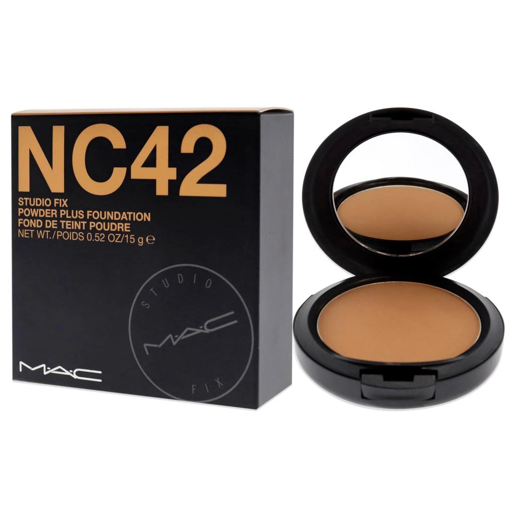 商品MAC|Studio Fix Powder Plus Foundation - NC42 by MAC for Women - 0.52 oz Foundation,价格¥306,第4张图片详细描述