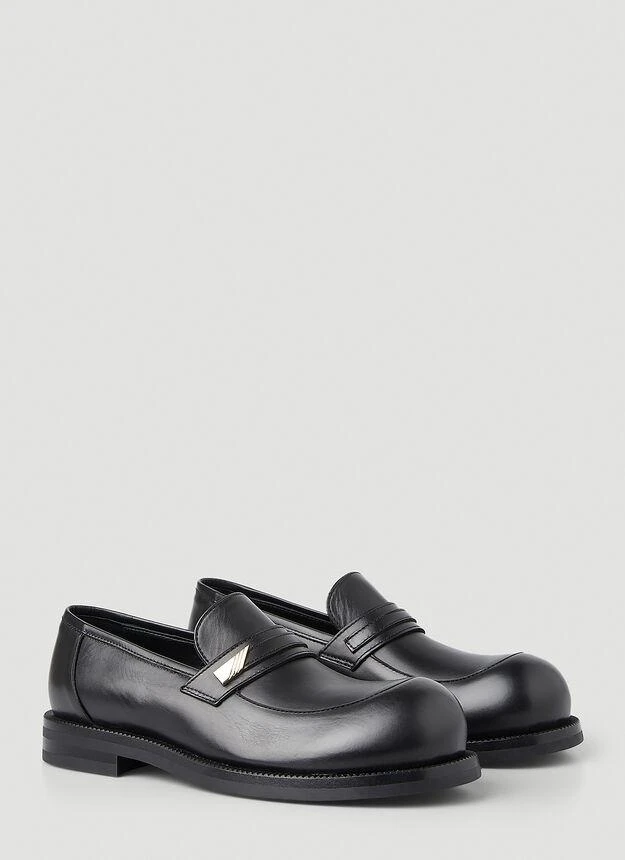 商品Martine Rose|Bulb Toe Loafers in Black,价格¥6051,第2张图片详细描述