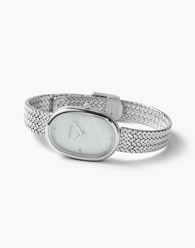 商品Madewell|BREDA Jane Tethered Stainless Steel and Mesh Bracelet Watch, 23mm,价格¥1517,第2张图片详细描述