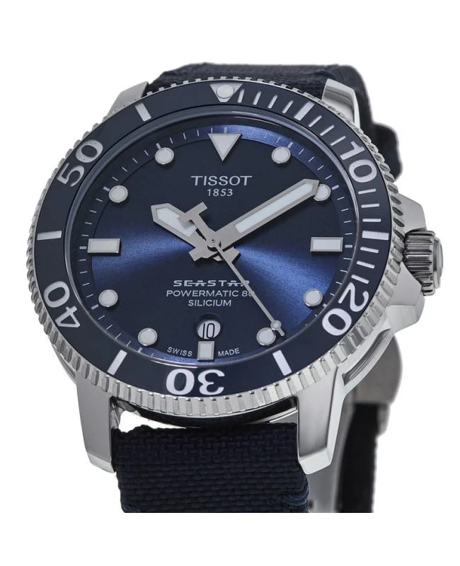 商品Tissot|Tissot Seastar 1000 Automatic  Blue Dial  Men's Watch T120.407.17.041.01,价格¥5195,第2张图片详细描述