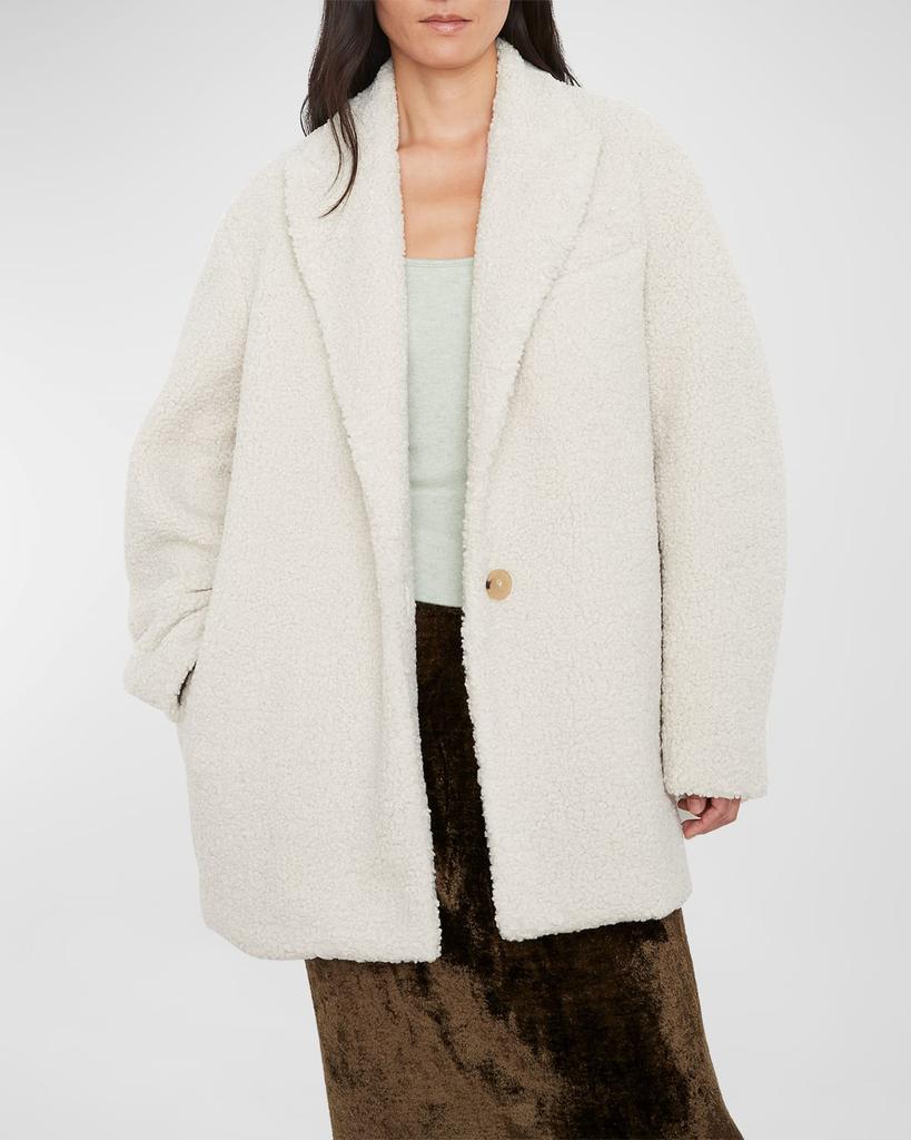 Faux Fur Blazer Coat商品第1张图片规格展示