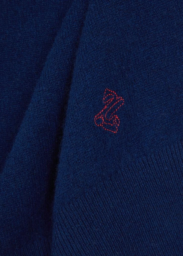 商品Zimmermann|Logo-embroidered cashmere jumper,价格¥4455,第5张图片详细描述