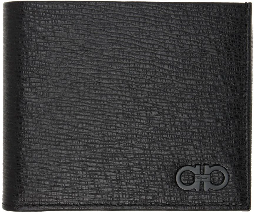 商品Salvatore Ferragamo|Black Gancini Wallet,价格¥2147,第1张图片
