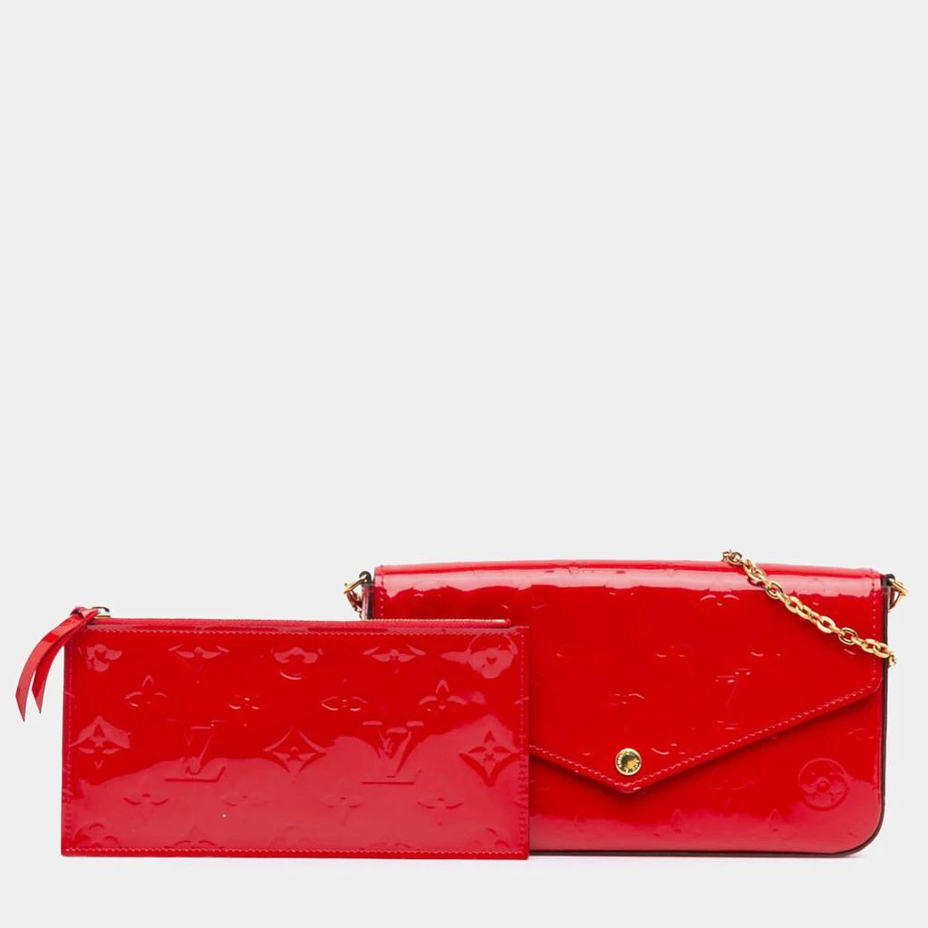 Louis Vuitton Red Monogram Vernis Pochette Felicie 商品