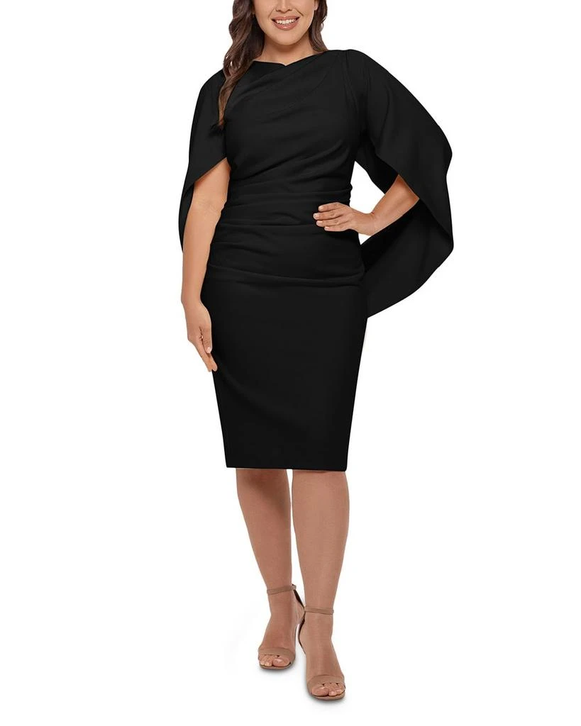 商品Betsy & Adam|Drape Back Cocktail Dress,价格¥1341,第1张图片