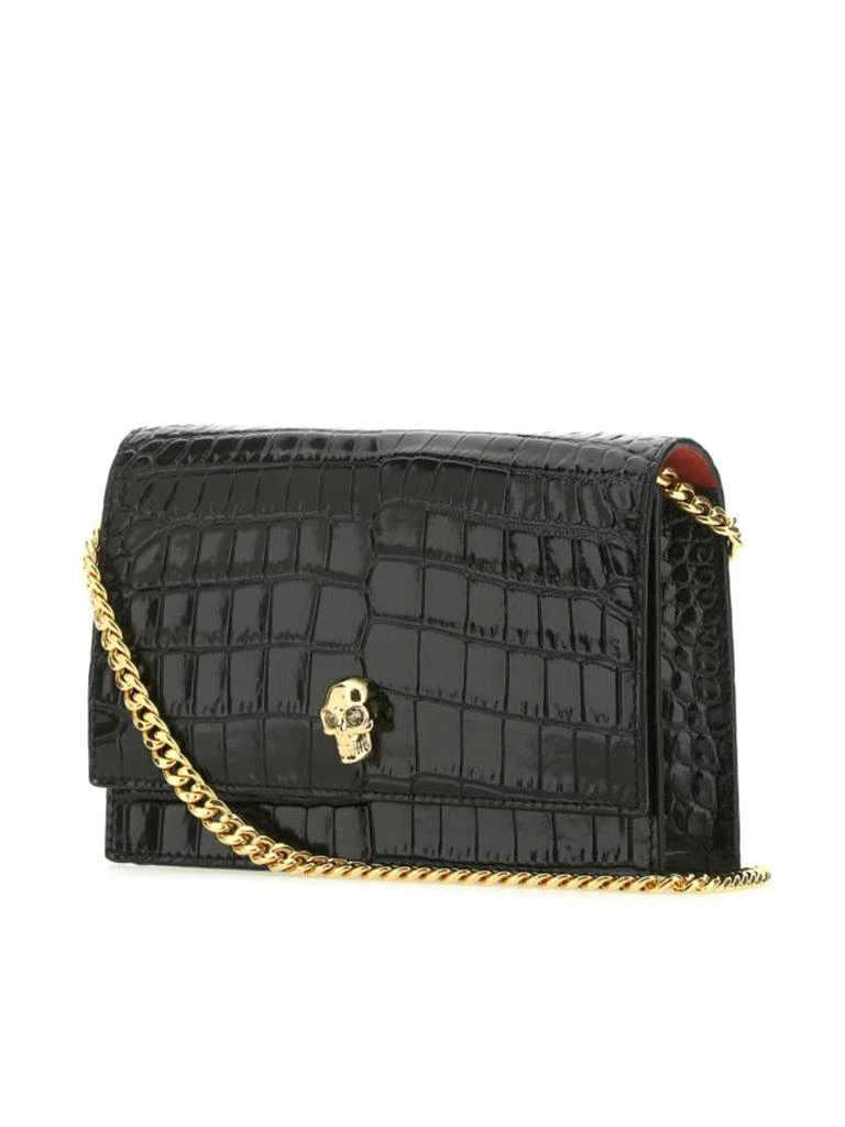 商品Alexander McQueen|crocodile effect crossbody bag,价格¥2696,第2张图片详细描述