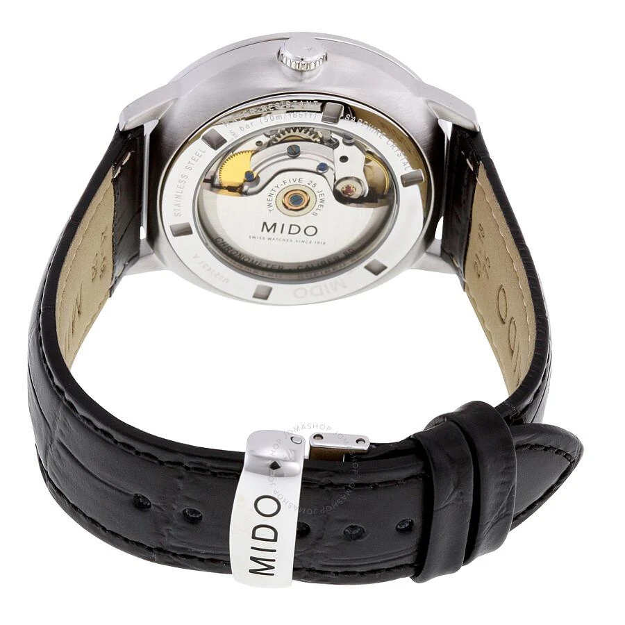 商品MIDO|Comander II Automatic Chronometer Silver Dial Men's Watch M021.431.16.031.00,价格¥6176,第3张图片详细描述