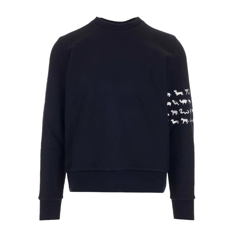 THOM BROWNE 海军蓝色男士卫衣/帽衫 MJT258E-03377-415 商品
