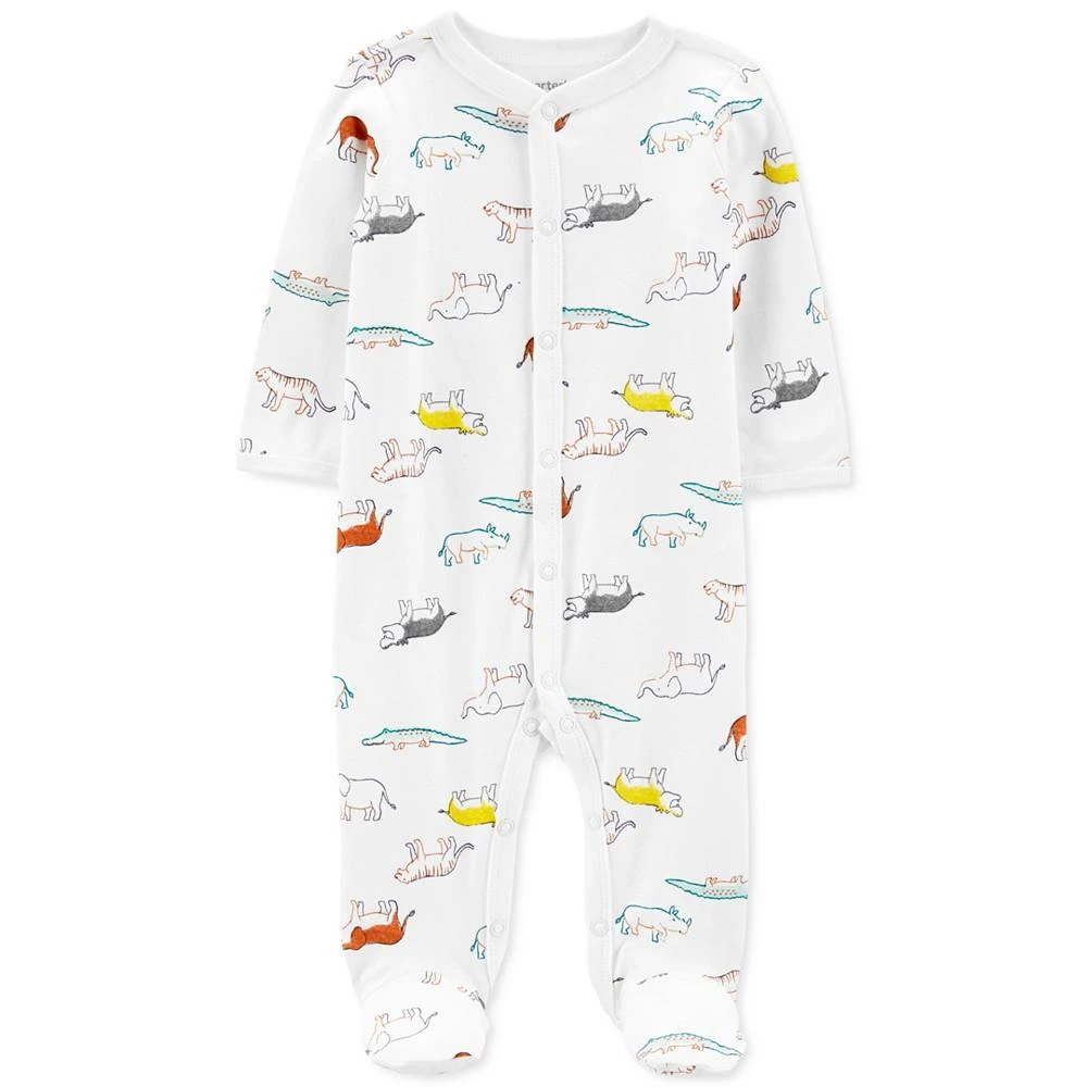 商品Carter's|Baby Boys Snap Front Cotton Sleep Play,价格¥93,第1张图片