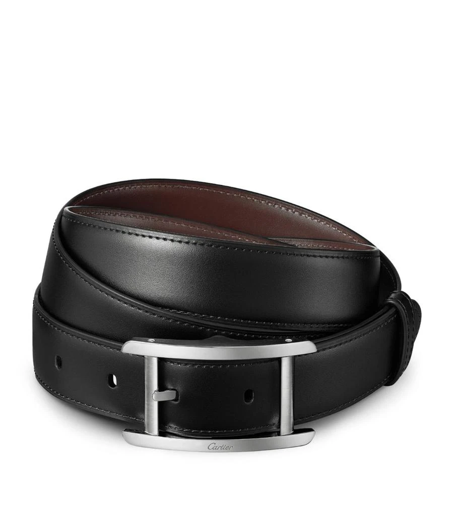 商品Cartier|Leather Tank de Cartier Belt,价格¥4968,第1张图片