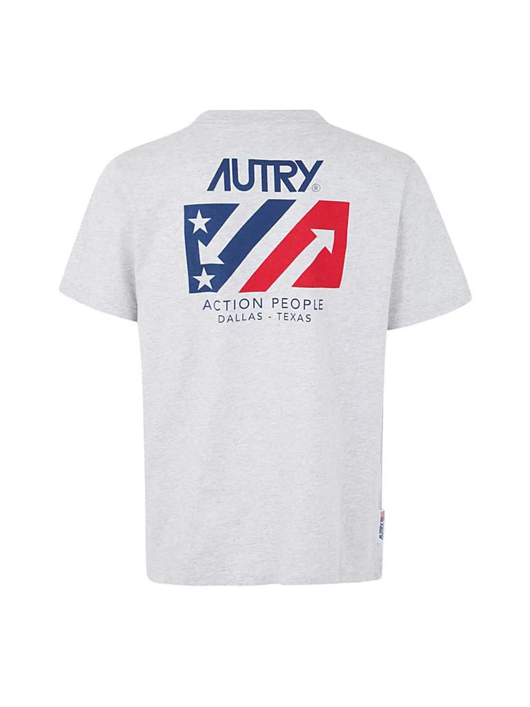 商品Autry|Autry T-shirt Iconic Man Water Melange,价格¥793,第2张图片详细描述