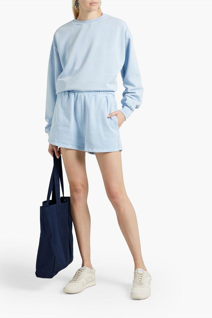 商品Ksubi|Trak embroidered French cotton-terry shorts,价格¥884,第4张图片详细描述