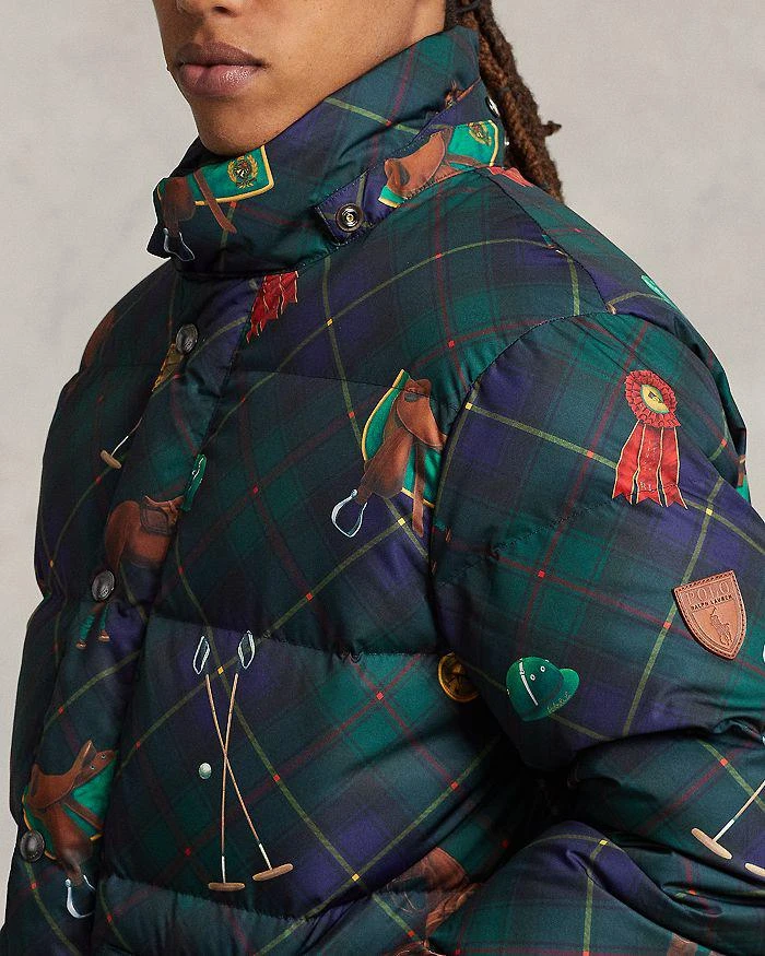 商品Ralph Lauren|Water Resistant Down Print Regular Fit Jacket,价格¥2685,第5张图片详细描述