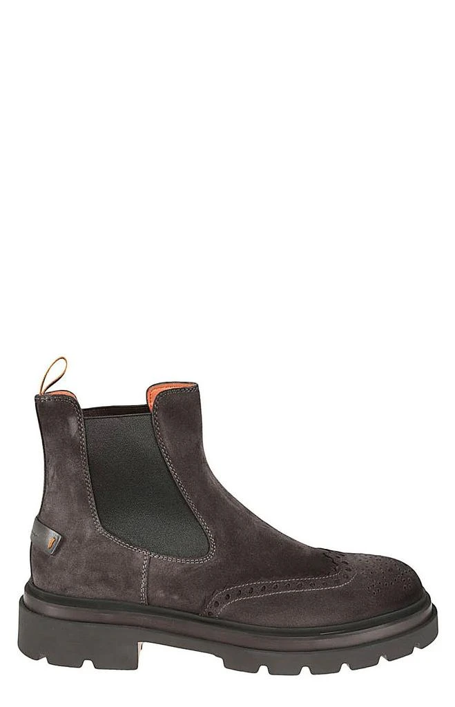 商品Santoni|Santoni Round Toe Slip-On Ankle Boots,价格¥3281,第1张图片