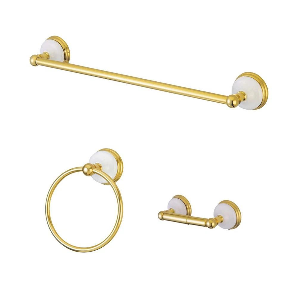 商品Kingston Brass|Victorian Traditional 3-Pc. Bathroom Accessory Set,价格¥2785,第2张图片详细描述