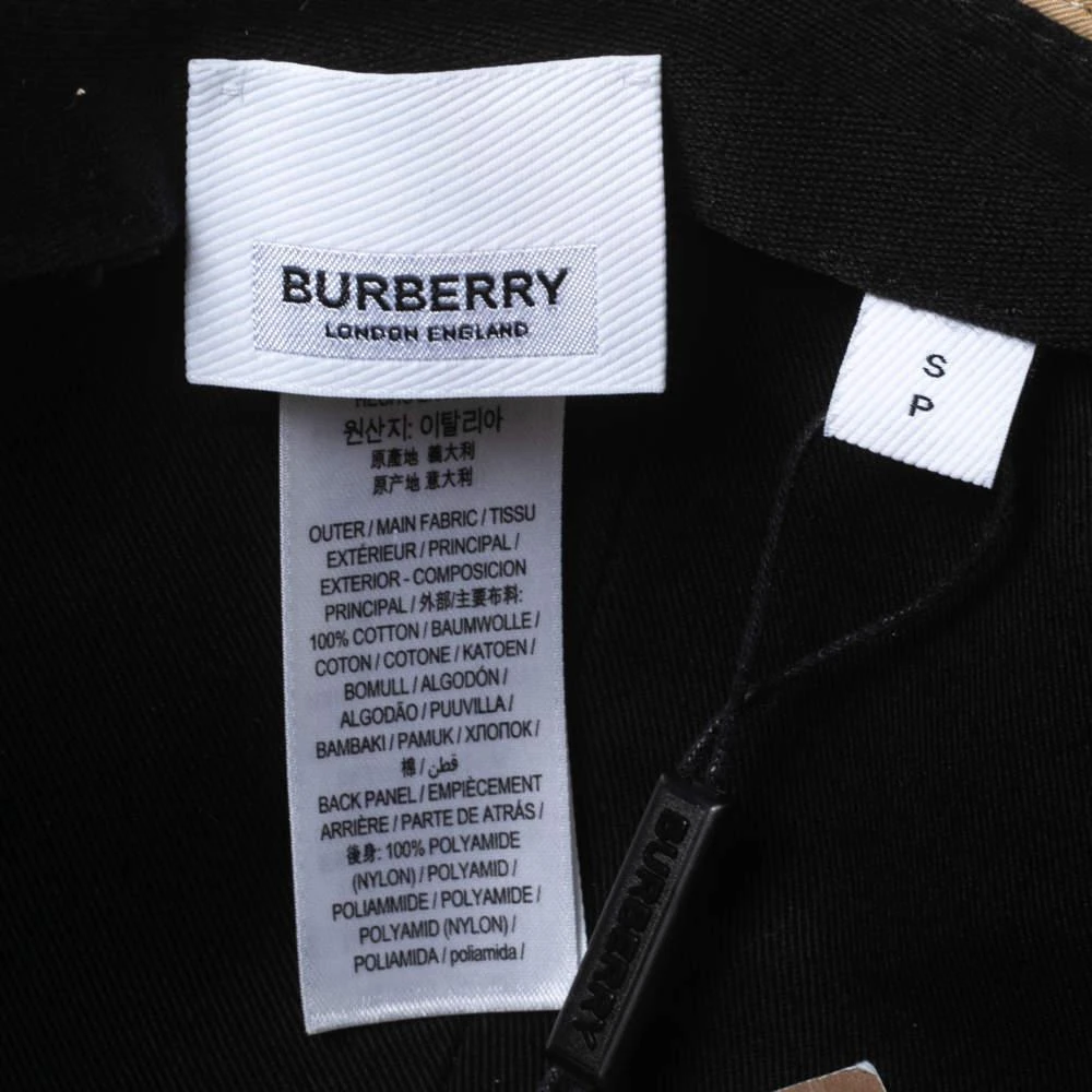 Burberry Honey Brown Cotton Trucker Flap Hat S 商品