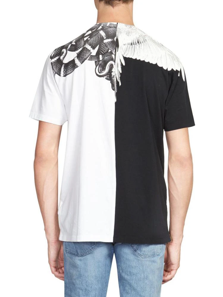 商品Marcelo Burlon|Snake Wing 短袖,价格¥612,第2张图片详细描述