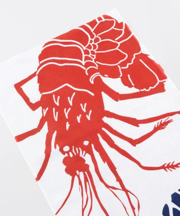 商品KAYA|TENUGUI Towel - EBI-ZU 海老図,价格¥112,第2张图片详细描述