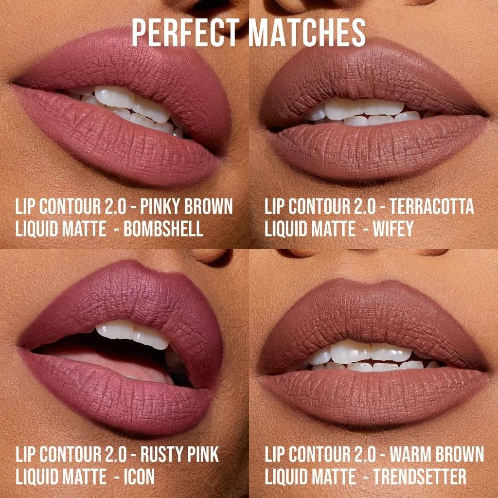商品Huda Beauty|Lip Contour 2.0 Automatic Matte Lip Pencil,价格¥164,第2张图片详细描述
