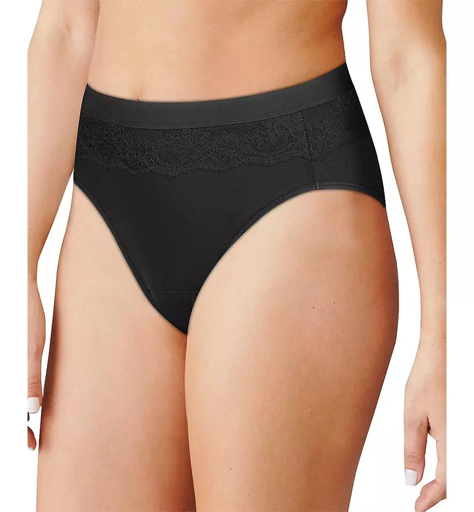 商品Bali|Women's Light Leak Protection Hi-Cut Brief Period Underwear DFLLH1,价格¥73,第1张图片