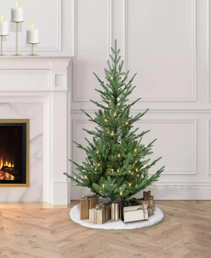 商品Puleo|4.5' Pre-Lit Hillside Spruce Artificial Tree,价格¥688,第2张图片详细描述