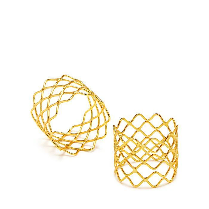 商品Aman Imports|Netted Brass Napkin Ring - Exclusive,价格¥75,第2张图片详细描述