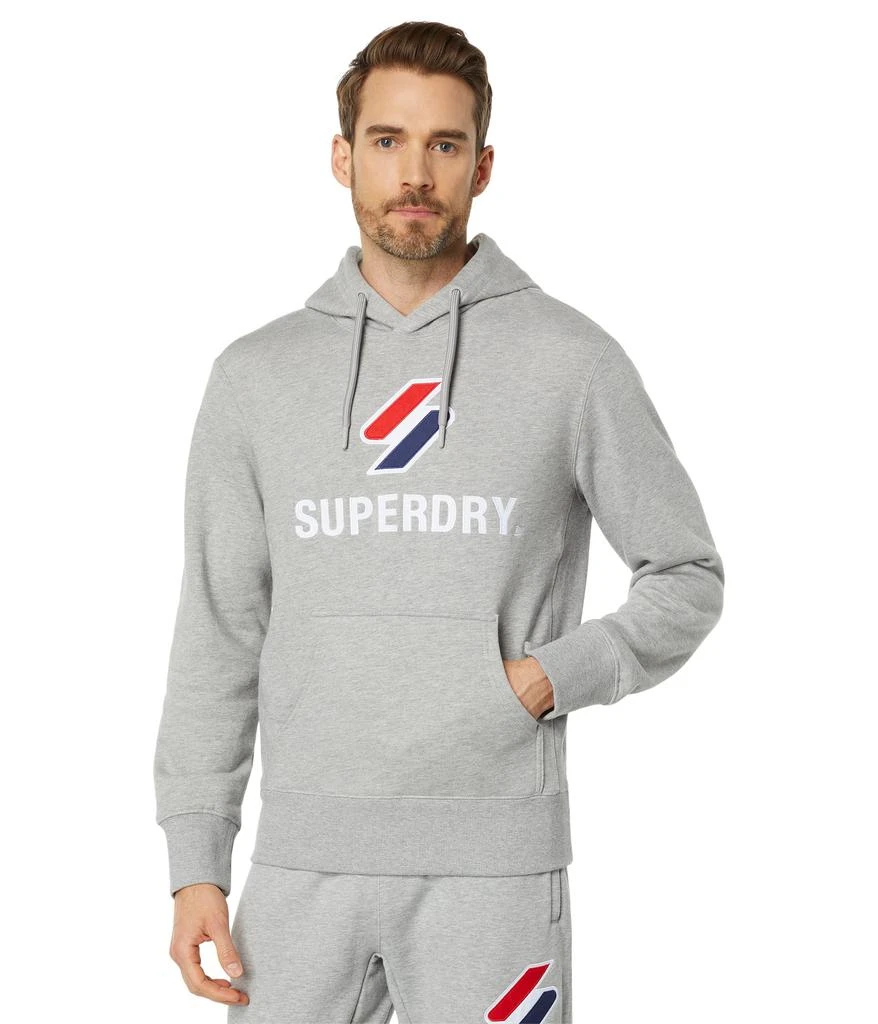 商品Superdry|Code SL Stacked Applique Hoodie,价格¥283,第1张图片