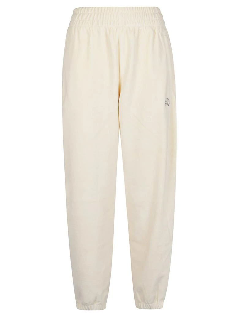 商品Alexander Wang|T By Alexander Wang Crystal Logo Velour Sweatpants,价格¥2540,第1张图片