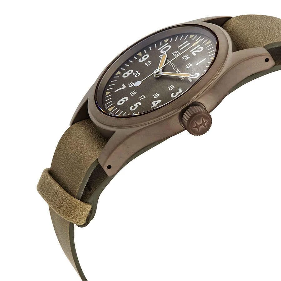 商品Hamilton|Khaki Field Mechanical Men's Watch H69449861,价格¥2975,第2张图片详细描述