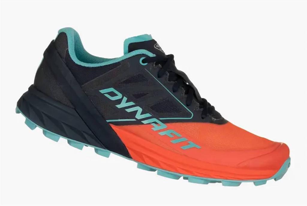 Chaussures de course alpines pour femmes, coloris corail vif/myrtille image 2