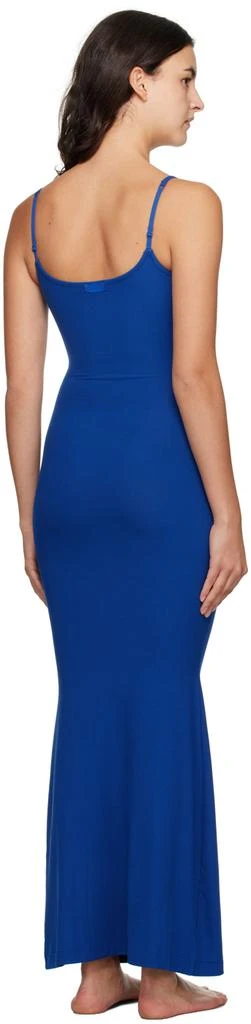 商品SKIMS|Blue Soft Lounge Long Slip Maxi Dress,价格¥619,第3张图片详细描述