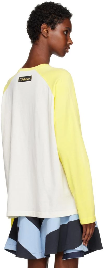 商品We11done|Yellow Monster Long Sleeve T-Shirt,价格¥758,第3张图片详细描述