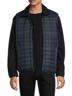 商品Brooks Brothers|Reversible Sleeveless Puffer Vest,价格¥597,第1张图片