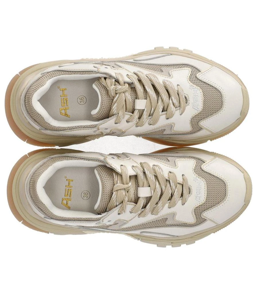 商品Ash|Ash Addict White Beige Sneaker,价格¥2520,第5张图片详细描述