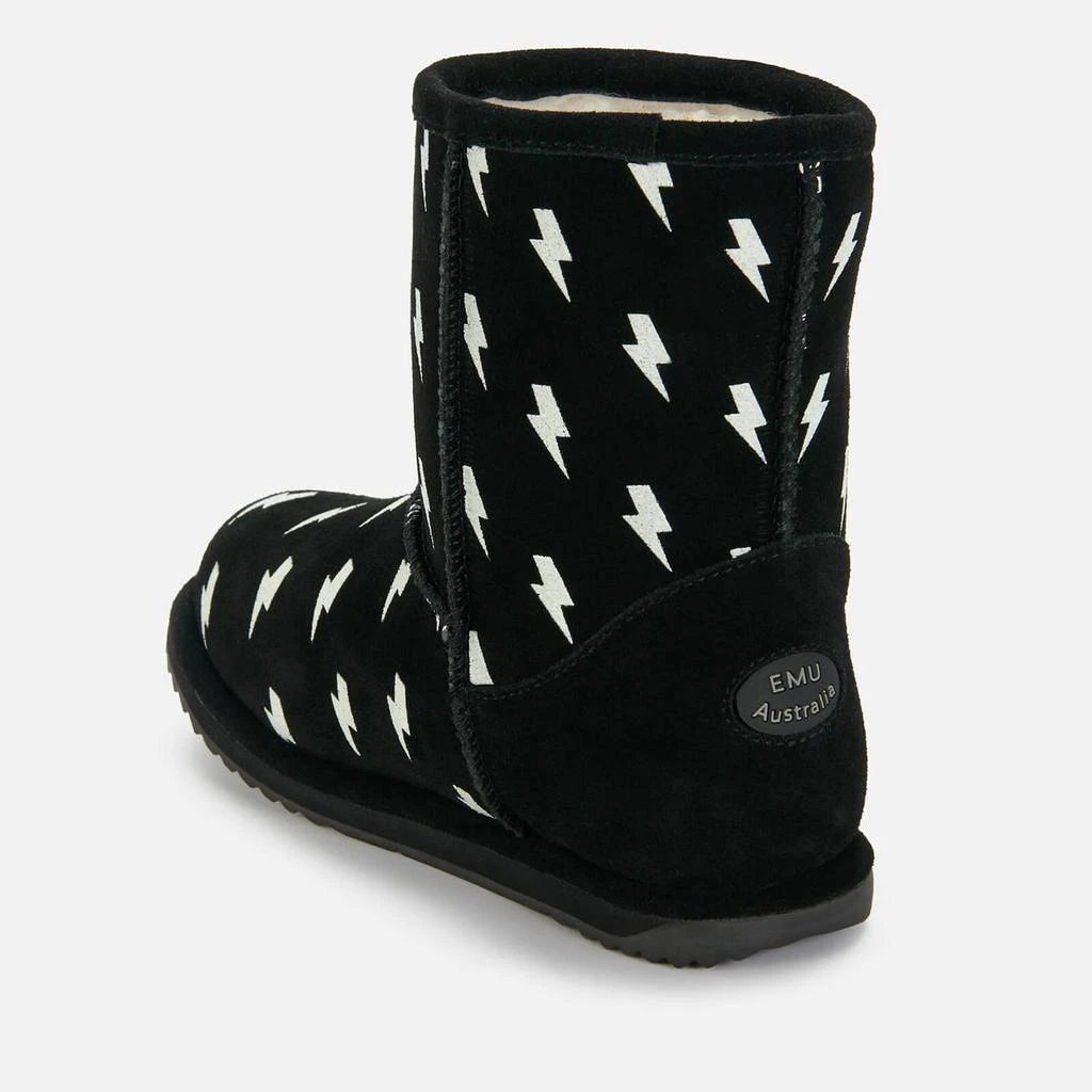 商品EMU Australia|EMU AUSTRALIA KIDS' LIGHTNING BOLT BRUMBY WATERPROOF BOOTS - BLACK,价格¥138,第3张图片详细描述