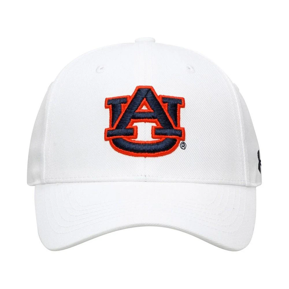 商品Under Armour|Men's White Auburn Tigers Classic Structured Adjustable Hat,价格¥178,第2张图片详细描述