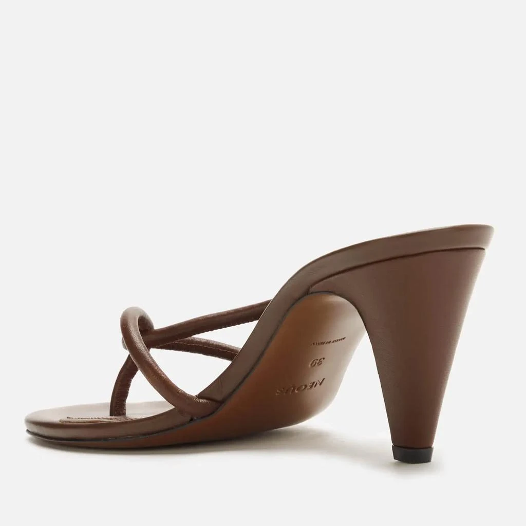 商品NEOUS|Neous Women's Sirius Leather Heeled Mules,价格¥781,第3张图片详细描述