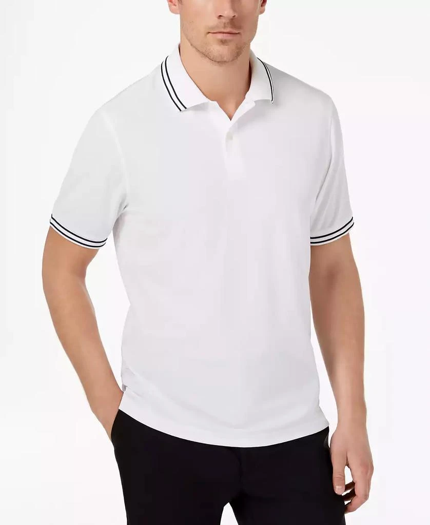 商品Club Room|Men's Performance Stripe Polo, Created for Macy's,价格¥149,第1张图片