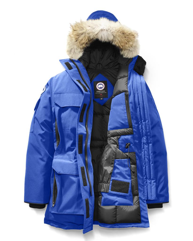 PBI Expedition Hooded Parka, Royal Blue “探险”羽绒衣商品第4张图片规格展示