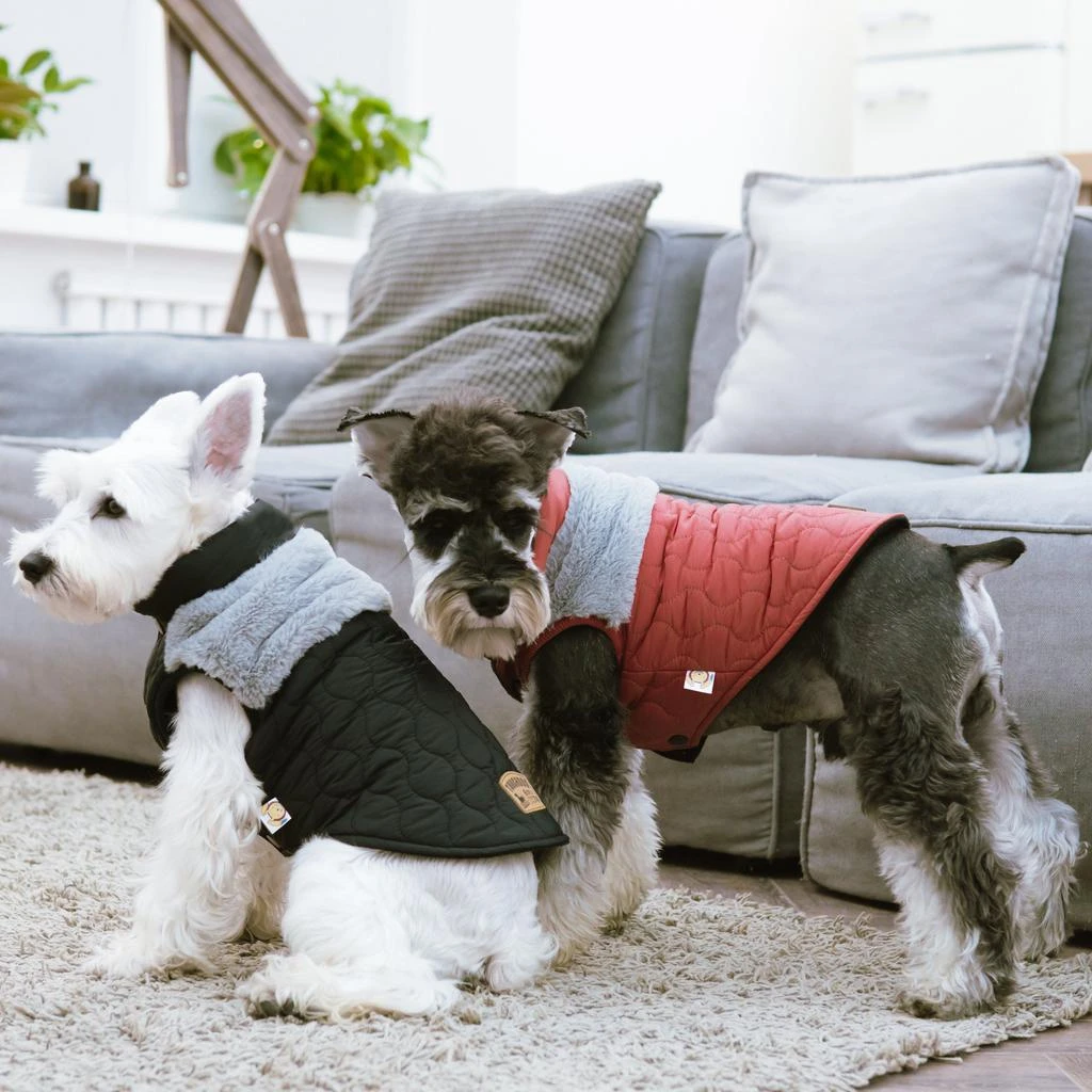 商品Touchdog|'Furrost-Bite' Fur and Fleece Designer Fashion Dog Jacket,价格¥260,第3张图片详细描述